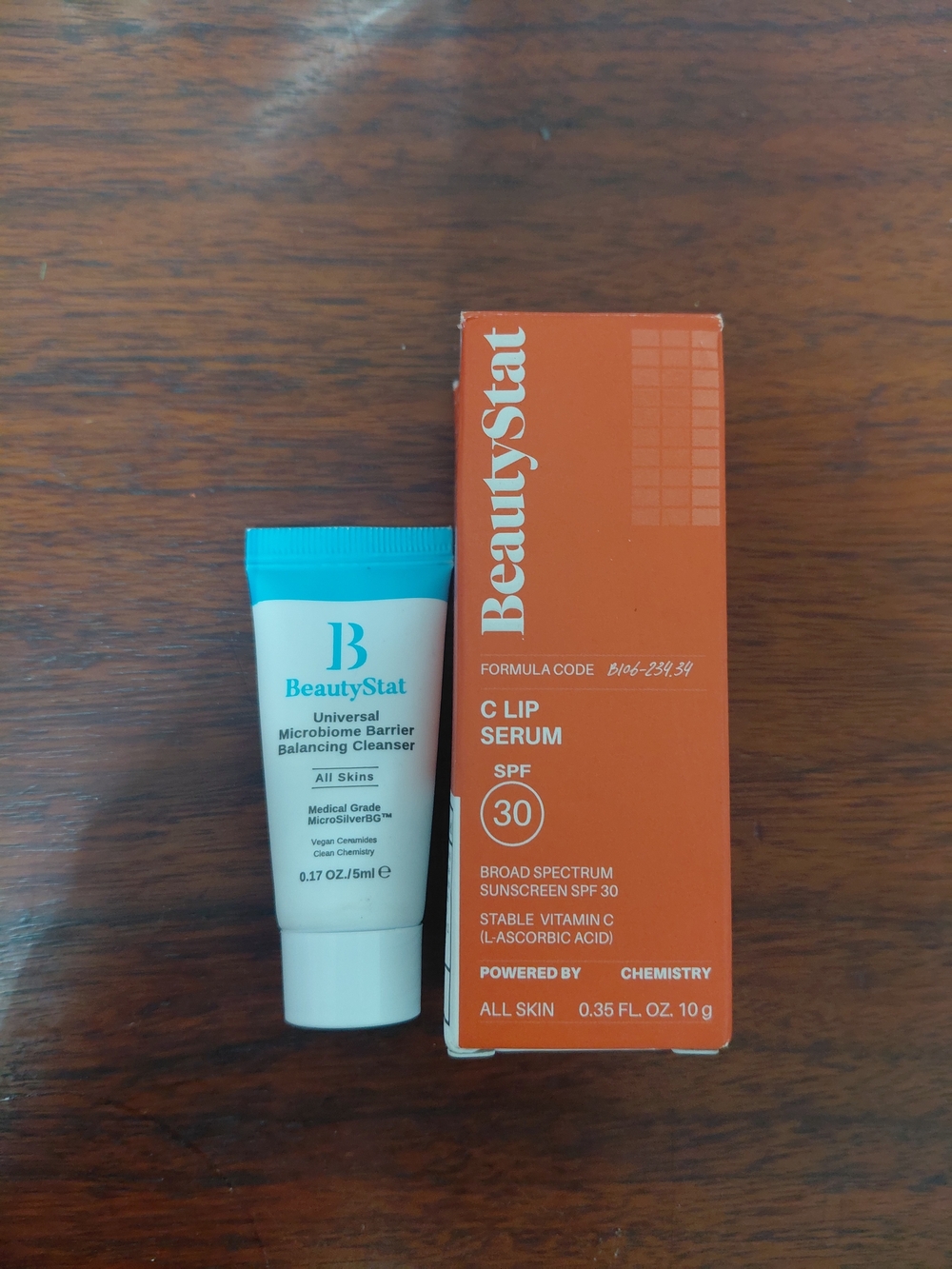 BeautyStat C Lip Serum SPF 30 - GIFT w/ PURCHASE Balancing Cleanser